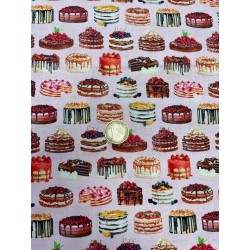 Tissu Robert KAUFMAN « Klimt » multicolore