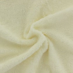 Tissu en éponge de bambou couleur taupe claire