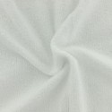 Tissu en éponge de bambou Blanc